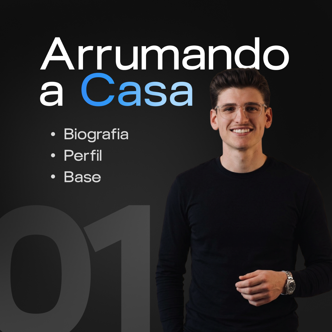 Cover Módulo 01 — Arrumando a casa